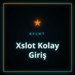 Xslot Kolay Giriş ekranını gösteren bir dizüstü bilgisayar