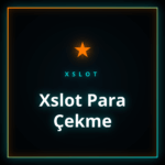 Xslot para çekme yöntemlerini gösteren güvenli ödeme simgeleri