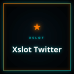 Xslot Twitter hesabını gösteren bir akıllı telefon ekranı